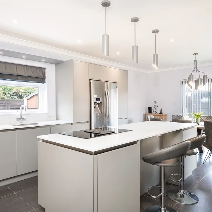 Cosentino Måttbeställda Bänkskiva Silestone Blanco Stellar 13 Polerad, 1.2 cm