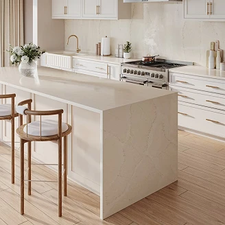 Cosentino Måttbeställda Bänkskiva Silestone Calacatta Tova Polerad, 3 cm