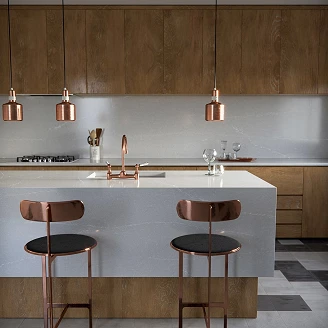 Cosentino Måttbeställda Bänkskiva Silestone Desert Silver Polerad, 1.2 cm
