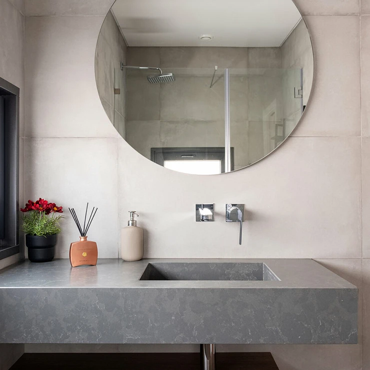 Cosentino Måttbeställda Bänkskiva Silestone Seaport Suede, 2 cm