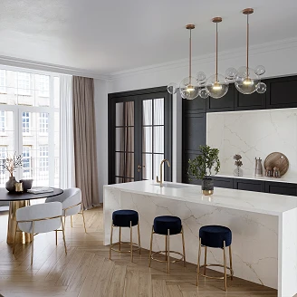 Cosentino Måttbeställda Bänkskiva Silestone Blanc Elysee Polerad, 1.2 cm