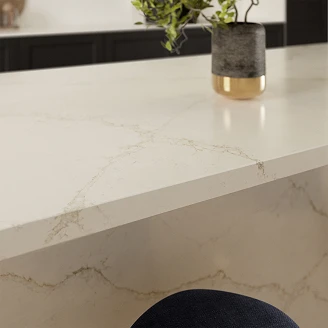 Cosentino Måttbeställda Bänkskiva Silestone Blanc Elysee Polerad, 3 cm