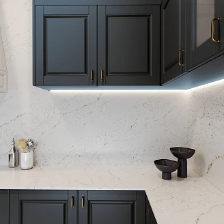 Cosentino Måttbeställda Bänkskiva Silestone Eclectic Pearl Polerad, 2 cm