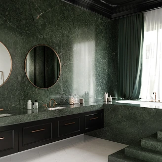 Cosentino Måttbeställda Bänkskiva Silestone Jardin Emerald Polerad, 2 cm