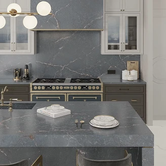 Cosentino Måttbeställda Bänkskiva Silestone Parisien Bleu Polerad, 3 cm