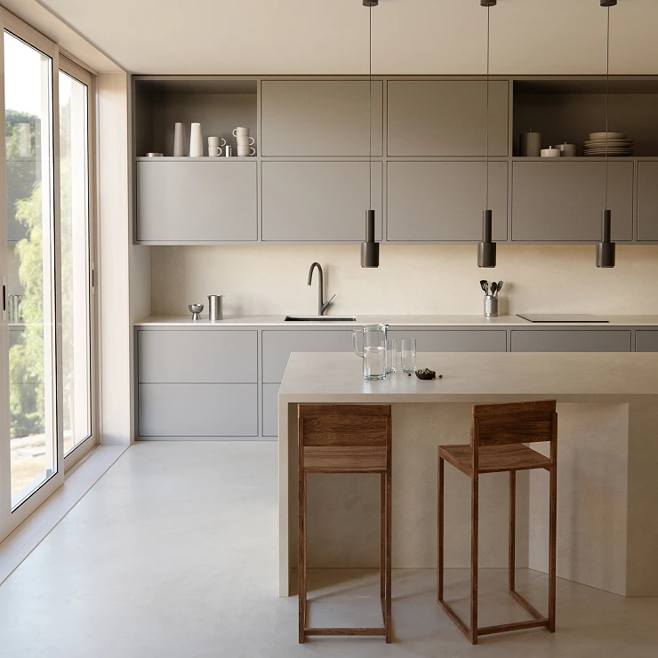 Cosentino Måttbeställda Bänkskiva Dekton Nacre Textured Velvet, 0.8 cm