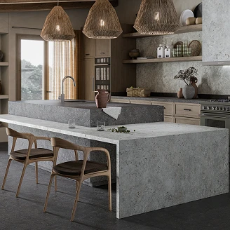 Cosentino Måttbeställda Väggskiva Dekton Grafite Matt, 0.4 cm