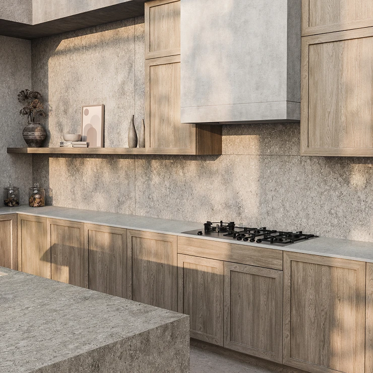 Cosentino Måttbeställda Väggskiva Dekton Grigio Matt, 0.4 cm