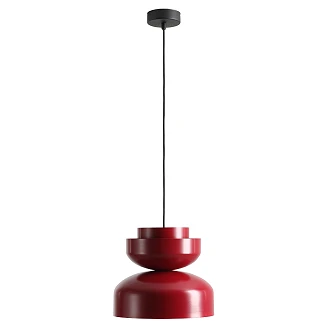 Hängande Lampa <strong>Selia</strong>  Vinröd