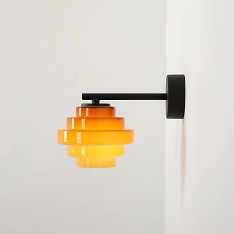 Vägglampa <strong>Ylmo</strong>  Honungsgul
