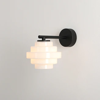 Vägglampa <strong>Ylmo</strong>  Mjölkvit