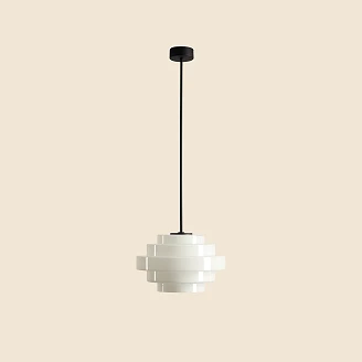 Hängande Lampa <strong>Ylmo</strong>  Mjölkvit M Ø28 cm