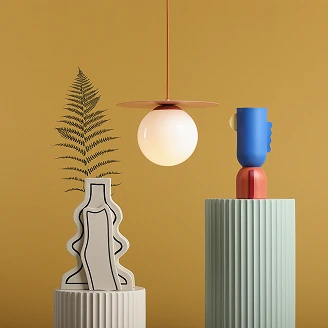 Hängande Lampa <strong>Lynno</strong>  Korall