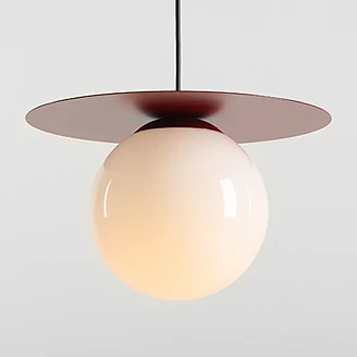 Hängande Lampa <strong>Lynno</strong>  Vinröd