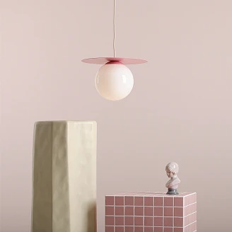 Hängande Lampa <strong>Lynno</strong>  Ljusrosa