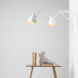 Vägglampa <strong>Halla</strong>  Vit Duo