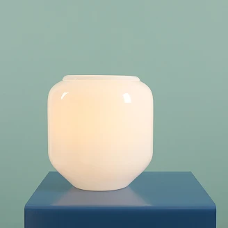 Bordslampa <strong>Ternia</strong>  Beige, Safirblå