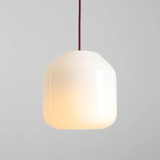 Hängande Lampa <strong>Ternia</strong>  Beige, Körsbärsröd