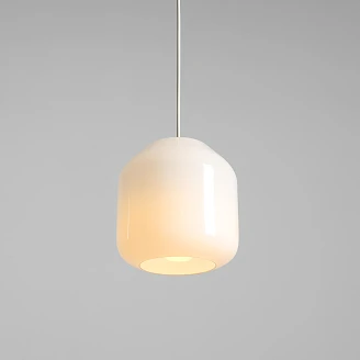 Hängande Lampa <strong>Ternia</strong>  Beige, Bomullsvit