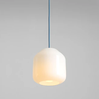 Hängande Lampa <strong>Ternia</strong>  Beige, Safirblå