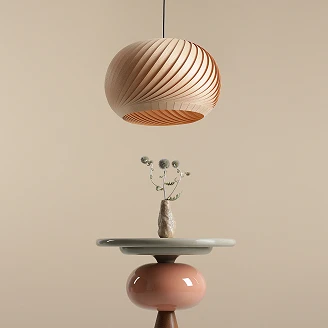 Hängande Lampa <strong>Elve</strong>  Mörk