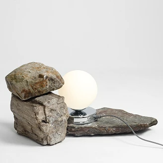 Bordslampa <strong>Mirlo</strong>  Krom