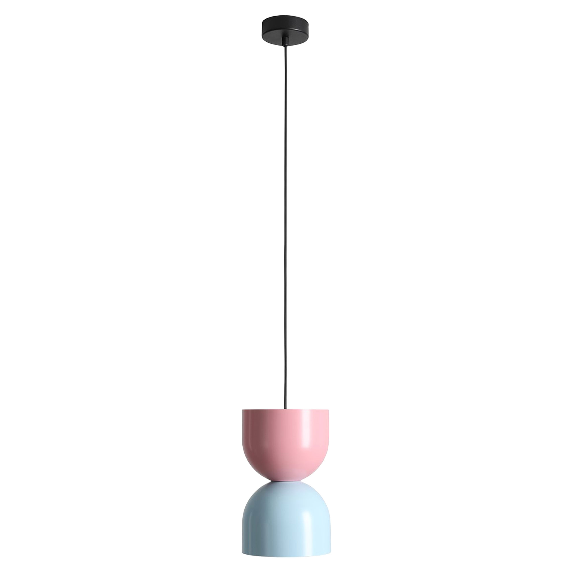 Hängande Lampa Nolto Babyblå, Ljusrosa
