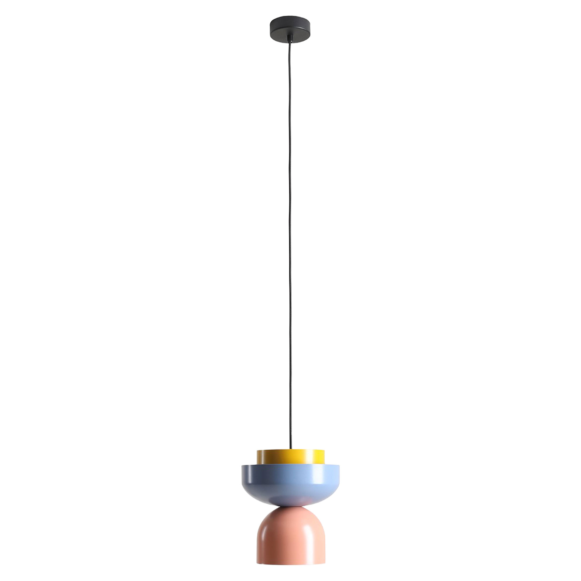 Hängande Lampa Tindri Duvblå, Korall