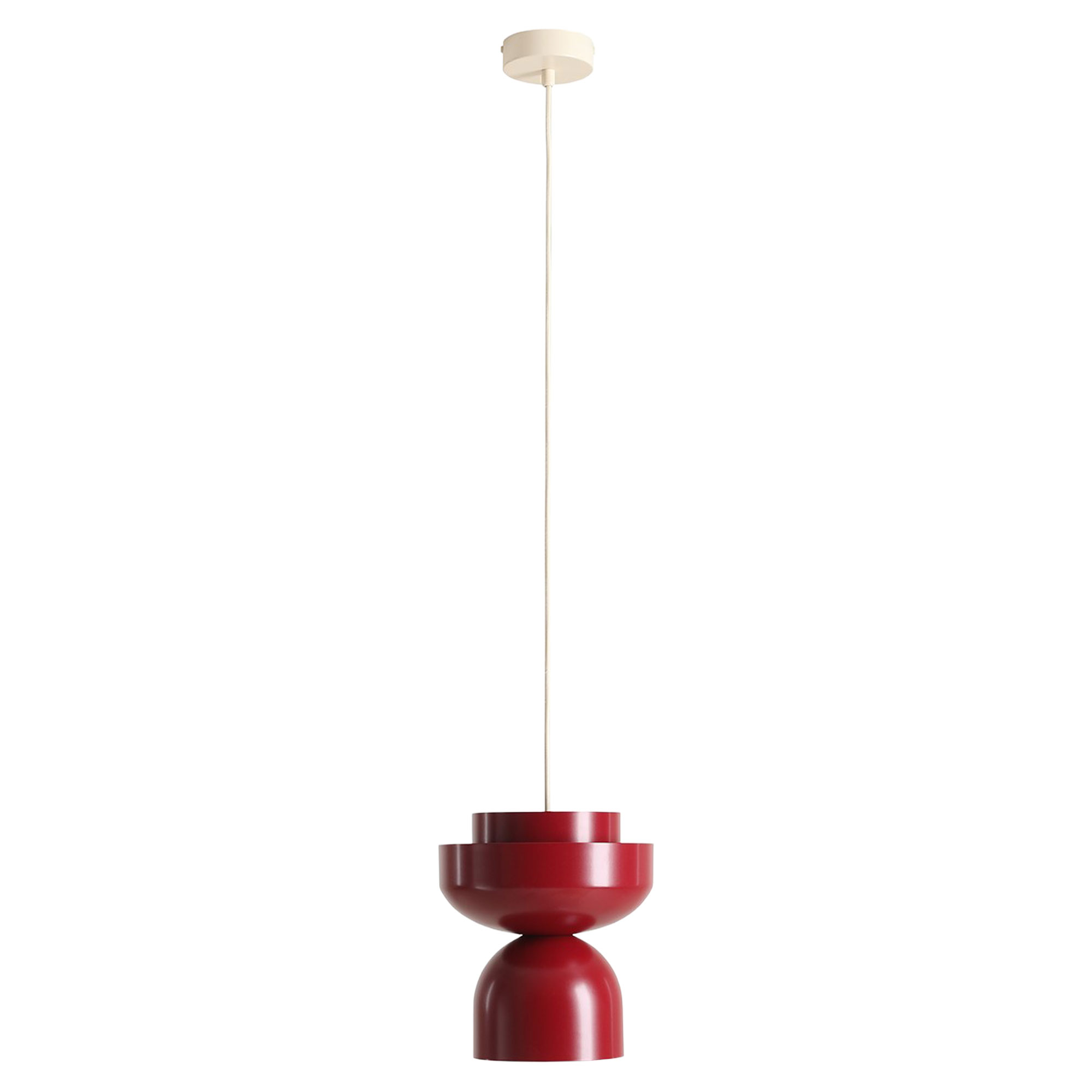 Hängande Lampa Tindri Ljus Vinröd