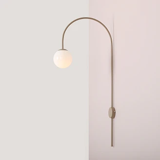 Vägglampa <strong>Klinty</strong>  Beige