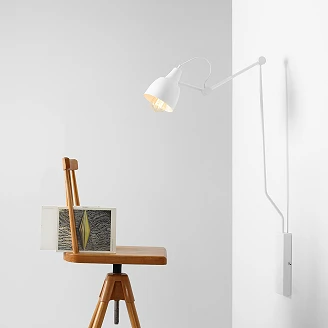 Vägglampa <strong>Nelia</strong>  Vit S