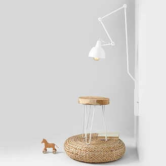 Vägglampa <strong>Nelia</strong>  Vit M