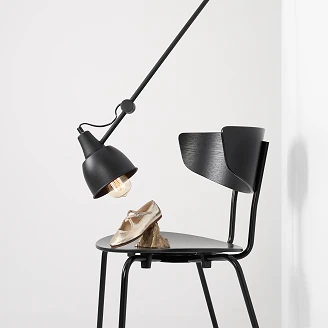 Vägglampa <strong>Nelia</strong>  Svart