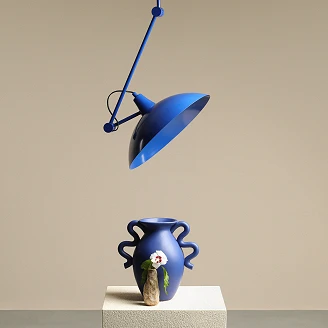 Hängande Lampa <strong>Skova</strong>  Koboltblå