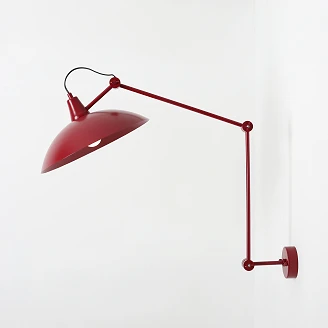Hängande Lampa <strong>Skova</strong>  Vinröd