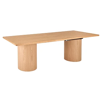 Matbord Utdragbart <strong>Altven</strong>  Naturlig Ek 200x200 cm