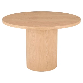 Matbord Utdragbart Moldor Naturlig Ek Ø120 cm