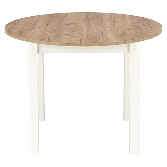 Matbord <strong>Cyldron</strong>  Hantverks Ek, Vit Ø102 cm