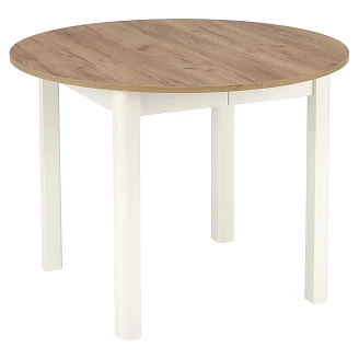 Matbord <strong>Cyldron</strong>  Hantverks Ek, Vit Ø102 cm