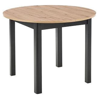 Matbord <strong>Cyldron</strong>  Artisan Ek, Svart Ø102 cm