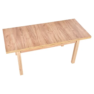 Matbord Utdragbart <strong>Tindrax</strong>  Hantverks Ek 140x80 cm