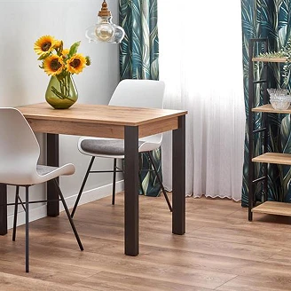 Matbord <strong>Ivex</strong>  Votan Ek, Svart 100x60 cm