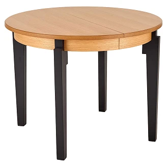 Matbord <strong>Sorven</strong>  Naturlig Ek, Kaschmir Ø100 cm