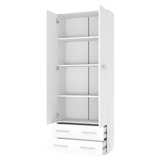 Garderob <strong>Ustex</strong>  Vit 40x77 cm