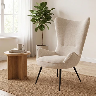 Fåtölj <strong>Tolvex</strong>  Kräm 87x74 cm