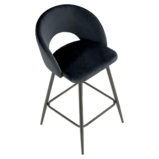 Barstol <strong>Brelen</strong>  Svart 65 cm