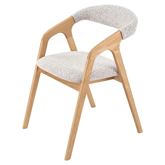 Stol <strong>Yaslo</strong>  Naturlig Ek 62x52 cm
