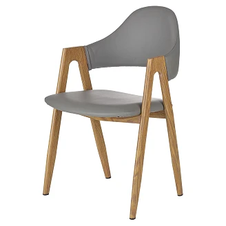 Stol Yller Popielat 51x51 cm