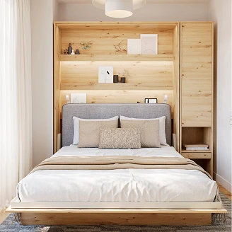 Lenart Säng <strong>Bed Concept</strong>  Artisan Ek 131x218 cm