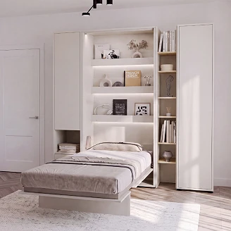 Lenart Säng <strong>Bed Concept</strong>  Kaschmir 101x218 cm